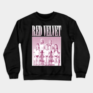 Red Velvet Crewneck Sweatshirt